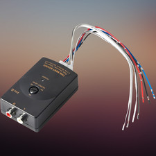Car Audio Speaker Wire to RCA Line Output Converter for Amplifier Subwoofer 2CH