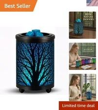 Intelligent Electric Wax Warmer with Exquisite Forest Design & Color Options