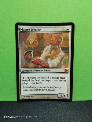 FOIL Master Healer / Meisterheiler - MTG Magic
