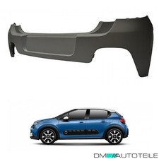 Stoßstange hinten oben grundiert lackierfähig für Citroën C3 III (SX)