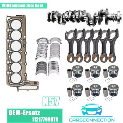 Geschmiedeter N57 Kurbelwelle Set FÜR BMW N57D30 N57 3.0 Oma Turismo 11217799970