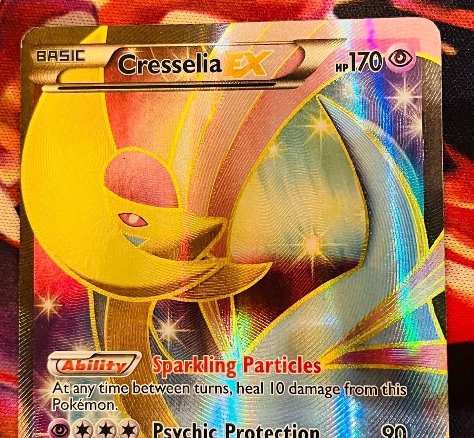 2012 Pokemon Cresselia EX (143 Full Art) 143/149 Boundaries Crossed Holo MP/HP - Image 3 of 4