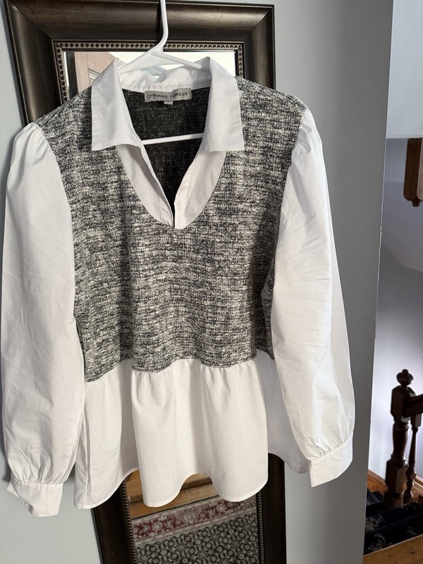 Ladies Absolutely Famous Blouse L EUC