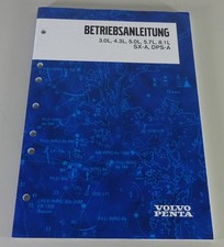 Betriebsanleitung Volvo Penta Motoren 3.0L bis 8.1L / SX-A / DPS-A Stand 04/2010
