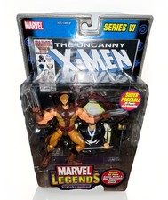 Marvel Legends Series VI Uncanny X-Men Wolverine Figure and Comic 2004 Toy Biz