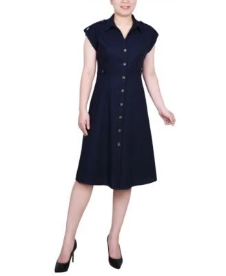 NY Collection NY Collection Petite Linen-Ble 766965717932  RT $54.0