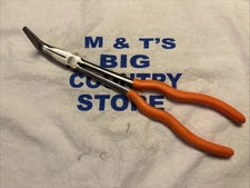Mac Tools Long-Reach Bent Long-Nose Pliers 11" - Orange P113BN90-O