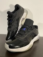 NIKE MENS SIZE 11 SHOES AIR JORDAN 11 CMFT LOW SPACE JAM DX3731-001 BLACK