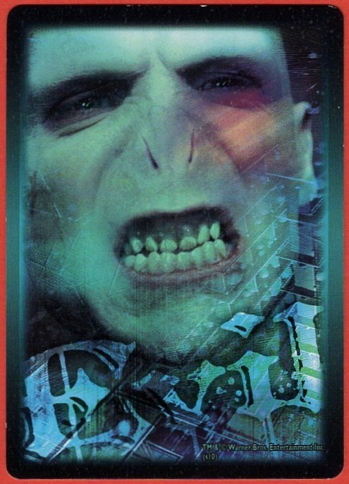 Evil Lord Voldemort Fenrir Greyback Pip Harry Potter Movie Series Playing Card