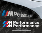 2x 30 cm M Performance Aufkleber Sticker Decal passend für BMW M3 M4 M5 Tuning