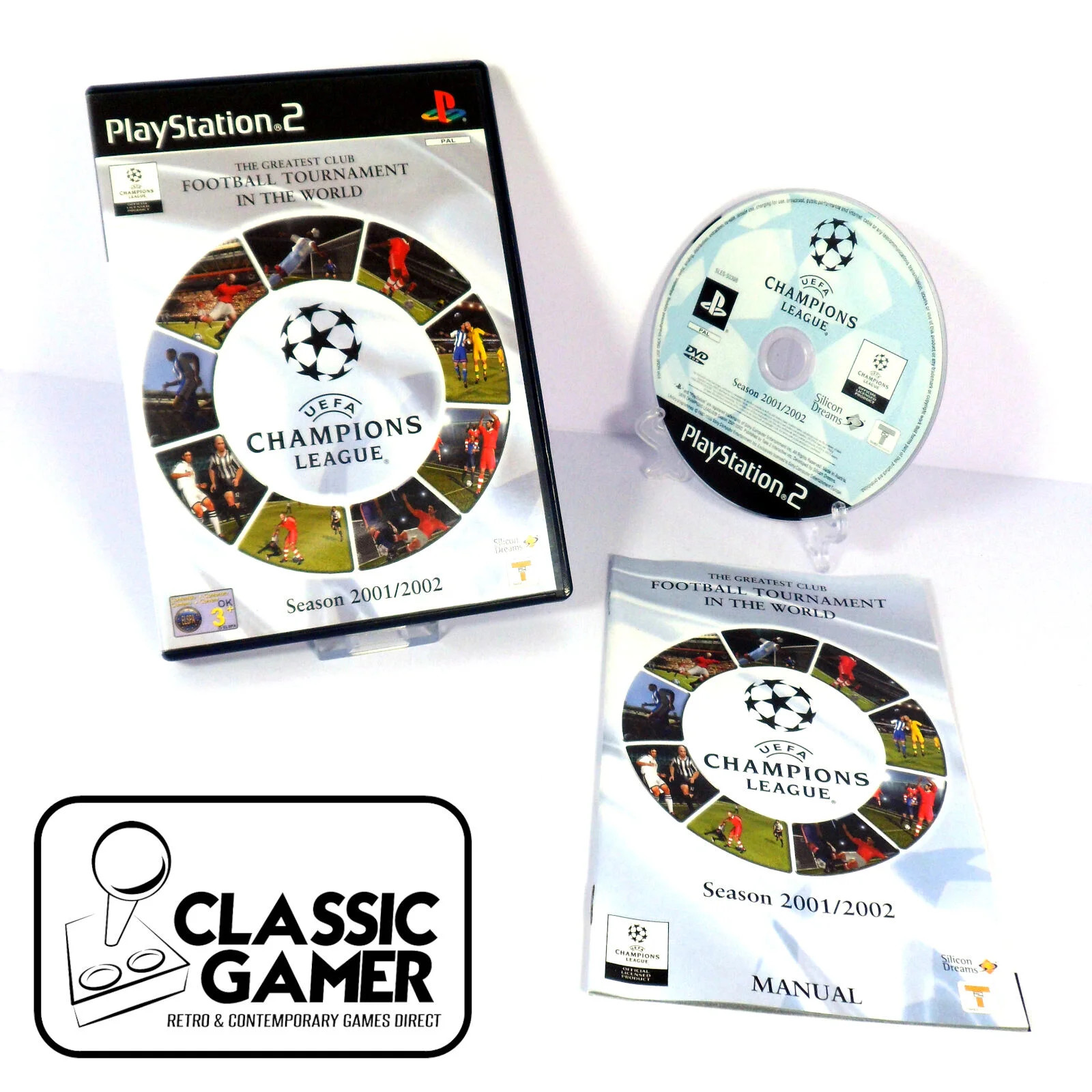 UEFA Champions League 2001-2002 (PS2) *NEAR MINT*