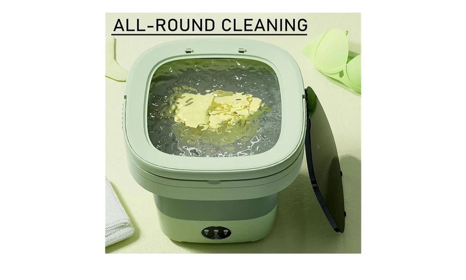 Portable Washing Machine High Capacity Mini Washer 3 Mode Dorm Travel on the Go - Image 2 of 3