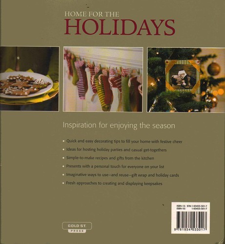 Home for the Holidays Creative Ideas for Holidays Christmas Craft & Cook Book - Picture 6 of 6