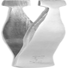 Flat Tweezers 4.7" Stainless Steel Precision Tweezers Wide Tip Stamps Collector