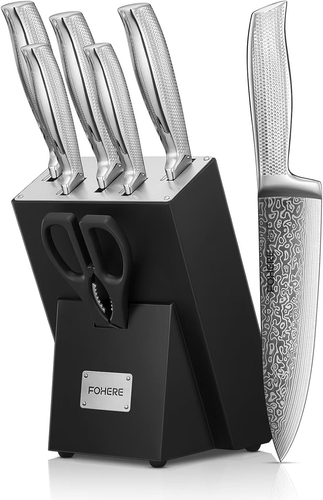 Set Coltelli Da Cucina Professionale Con Tecnologia Avanzata Di Affilacoltelli, - Foto 11 di 12