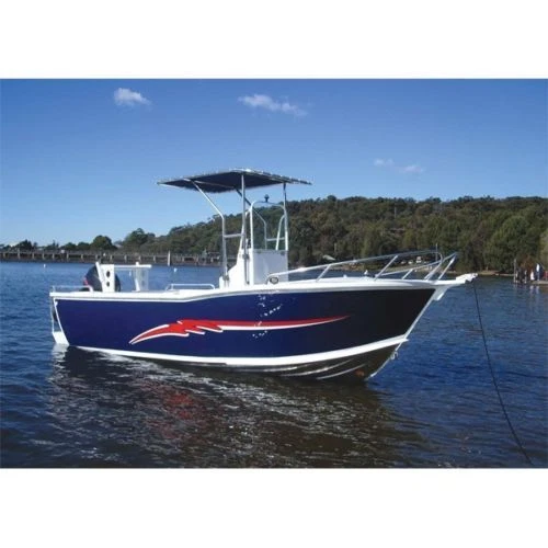 Centre Console Boat T-Top | Black Canopy | Aluminium Framework | 1.4m Width - image 2 of 4