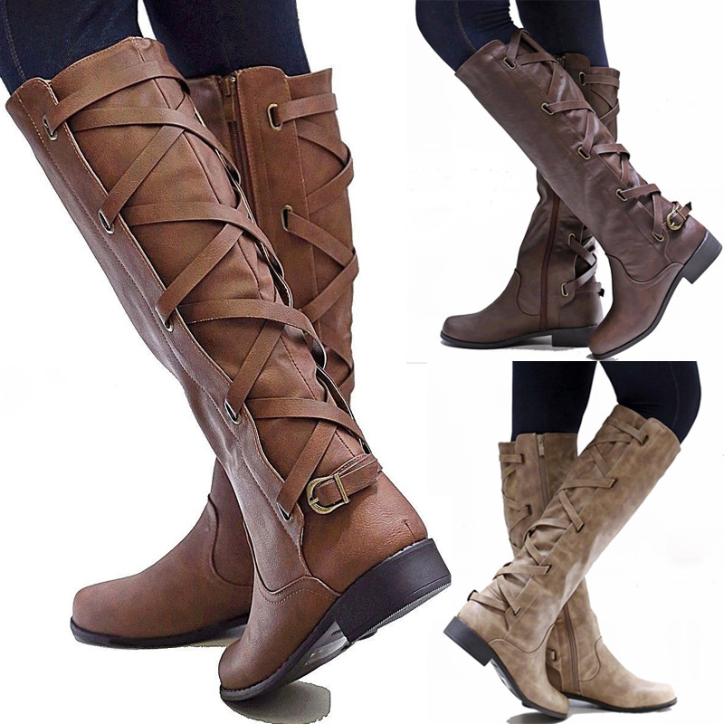 black biker boots ladies