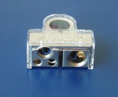 AUDIOPIPE Batterieterminal Plus Pol Ausgänge 1x 50 mm² 1x 25 mm² und 2x 16 mm² 