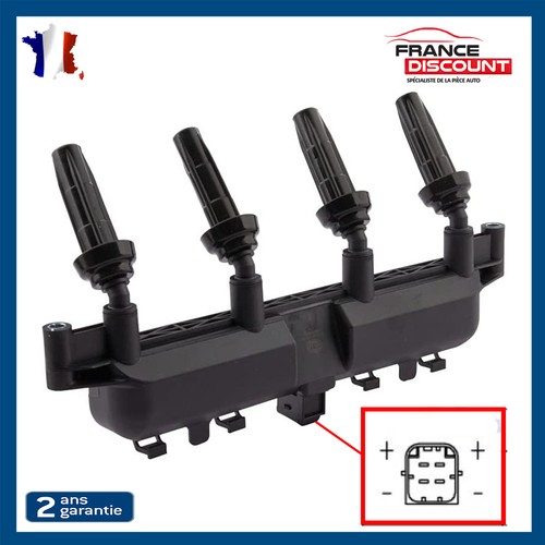 Bobine D'Allumage Compatible Peugeot 106 206 306 Partner 1.1 1.4 1.6 9624675580 - Imagen 2 de 10