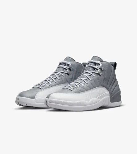 Air Jordan 12 Retro Stealth grey cool Men white CT8013 015 New size 8-13