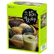 Damtuh Korean Roasted 15-Grain with Yam Tea 담터 마가 들어간 미숫가루 KPop Drink Korea