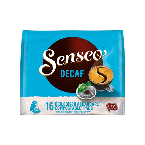 5x 16 Senseo Pads Decaf decaffeinated 