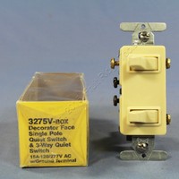 Eagle Ivory Single-pole/3-way Dual Combination Toggle Light Switch 15a 3275v Eagle Ivory Single-pole/3-way Dual Combination Toggle Light Switch 15a 3275v