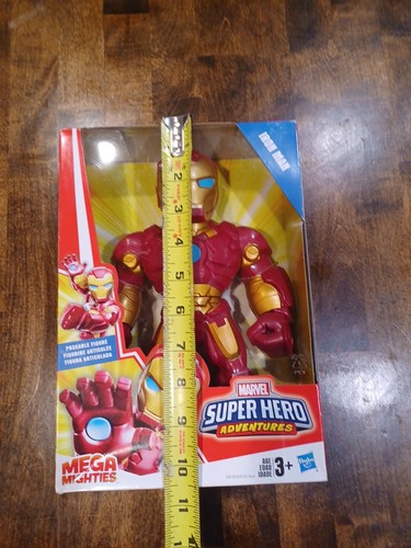 Marvel Super Hero Adventures - Mega Mighties - Iron Man Figure - New - Picture 4 of 4