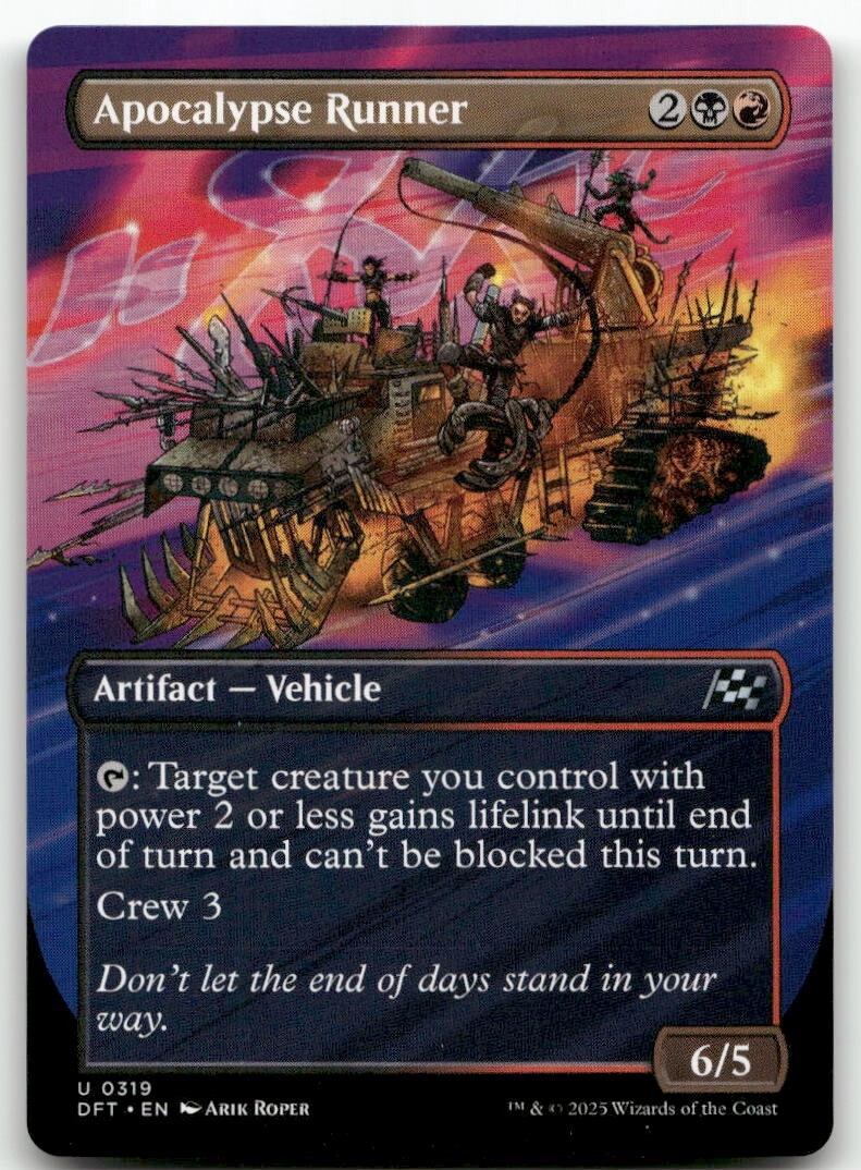Apocalypse Runner (Borderless) #319 MTG Aetherdrift NM X1