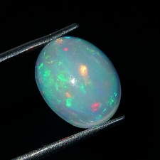 8x6 MM - Extreme AAA Quality Natural Ethiopian Opal Loose Oval Gemstone Cabochon