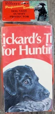 Pete Rickard's Vintage Dog Vest Tummy Protector Professional Quality #DD725