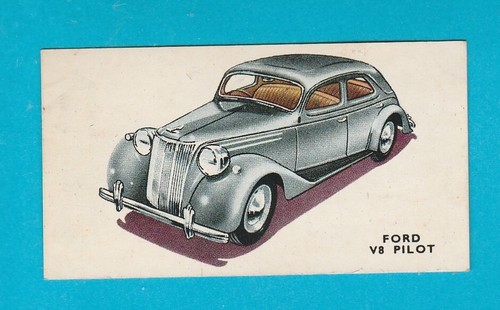 MOTORWAGEN - KARTE NR.  11 (B) - FORD V8 PILOT - KELLOGG'S - 1949