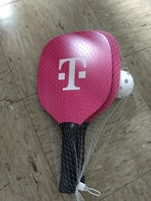 Tmobile Tuesday Pickle Ball Set t-mobile pickleball pink