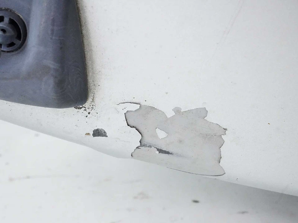 2007 - 2009 Land Rover Lr3 L319 Bumper Cover Exterior W Park Assist Front — 第 2/4 张图片