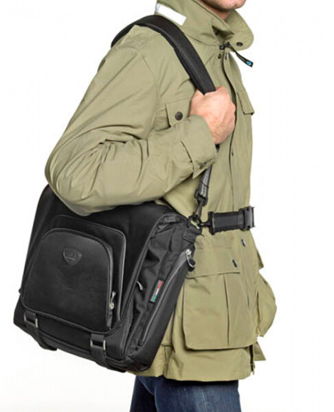 Bolsa Mensajero Porta Documentos Computadora Ordenador Portable Con Givi De Moto