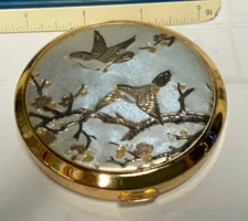 VINTAGE ORIGINAL CHOKIN ART COLLECTION COMPACT BIRDS IN TREE JAPAN W112