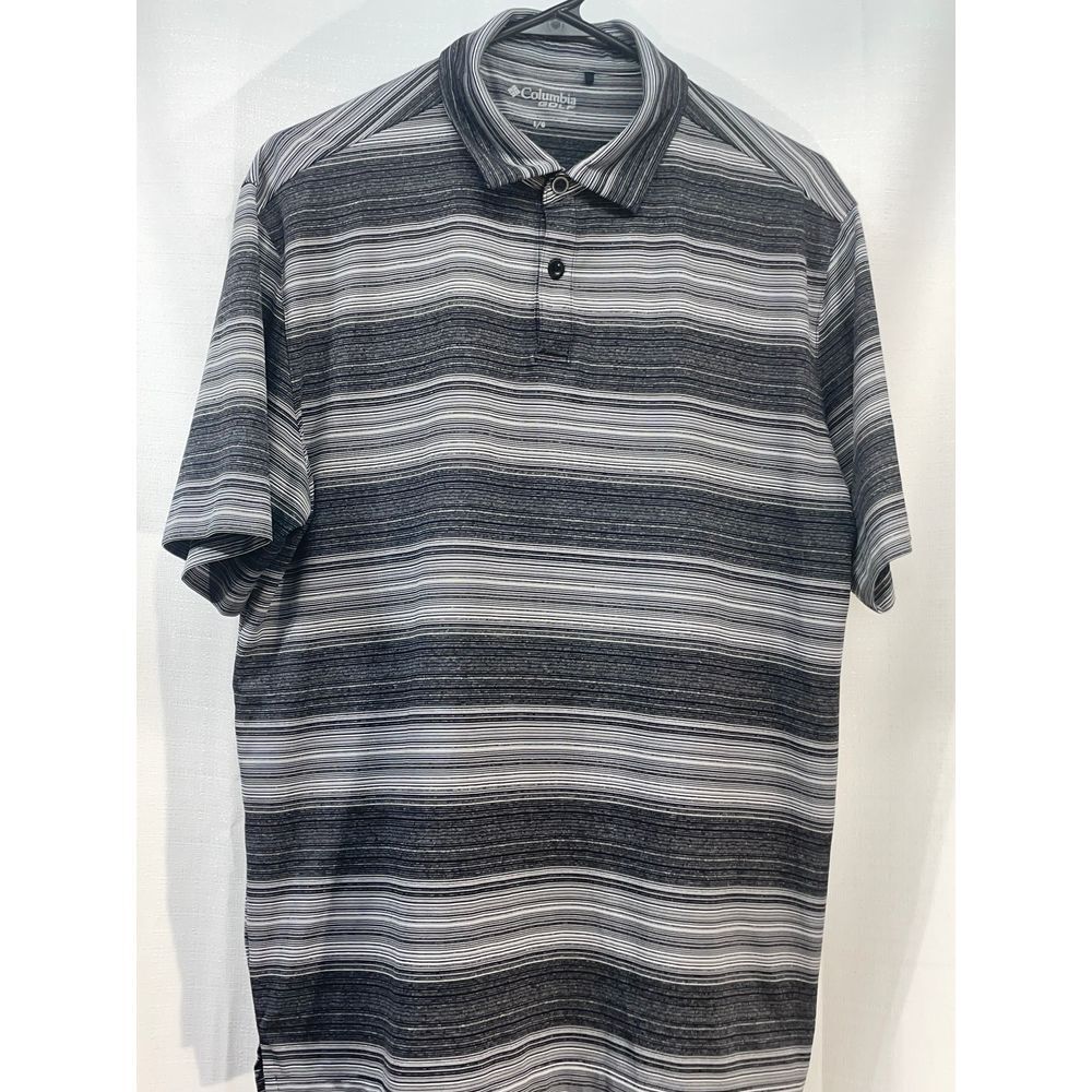 Columbia Men's Golf Polo Black Size Large thumbnail 2