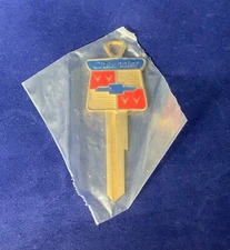 Chevrolet Bowtie Key Blank Gold Plated