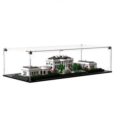 JJ CUSTOM CREATIONS Display Case For LEGO® Architecture The White House 21054