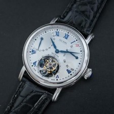Sugess Seakors Genuine Tourbillon Seagull ST8004 Mechanical Mens Watch SE8004SBE
