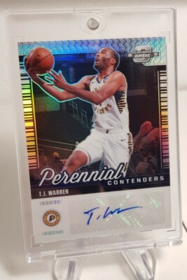 2020-21 Panini Contenders Optic - T.J. Warren - Perennial Contenders Auto /99