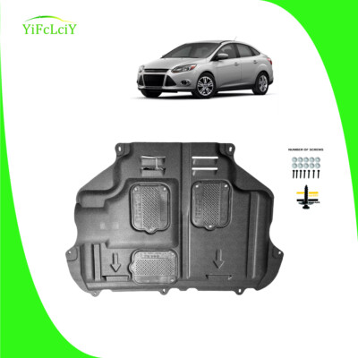 Thick Engine Splash Shield For Ford Focus 2012-2018 Front Engine Guard Hard