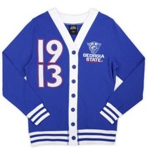 Georgia State University M10 Women's Cardigan Royal Blue