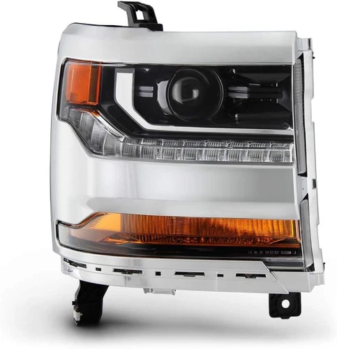 Headlights For 2016-2018 Chevy Silverado 1500 HID / Xenon DRL HeadLamps - Picture 24 of 24