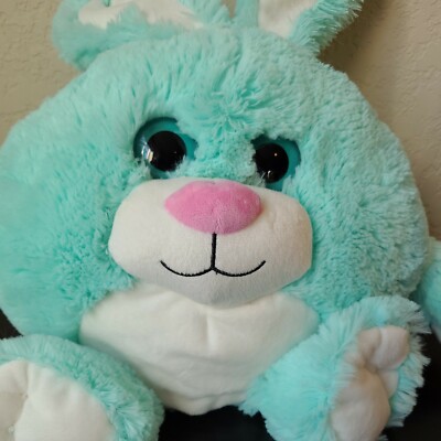 Animal Adventure Mint Green Bunny Plush Floppy Ears 2016 
