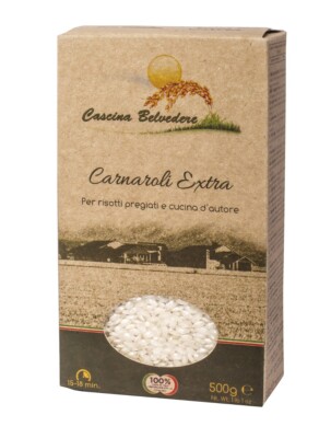 (8,78  /kg) CASCINA BELVEDERE - Carnaroli Reis 500g Risotto