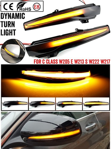 Dynamic Turn Signal Light For mercedes-benz w205 C180 C200 C250 S400 S400L S450 - Picture 9 of 17