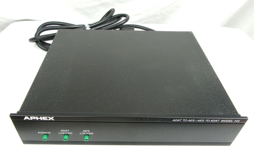 Aphex 144 8 Ch A/D D/A AES ADAT Digital Converter - New Old Stock, Free Shipping - Image 2 of 4