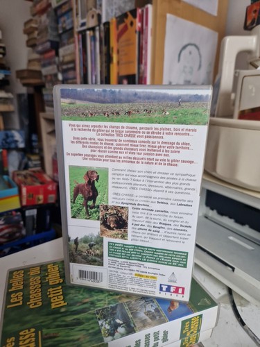 Vintage cassette VHS K7 très chasse Les Meilleurs chiens De Chasse Vol. 2 TF1 - Photo 2/4