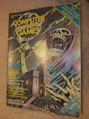 Computer & Videospiele Ausgabe - August 1982 - Retro - Multiformat